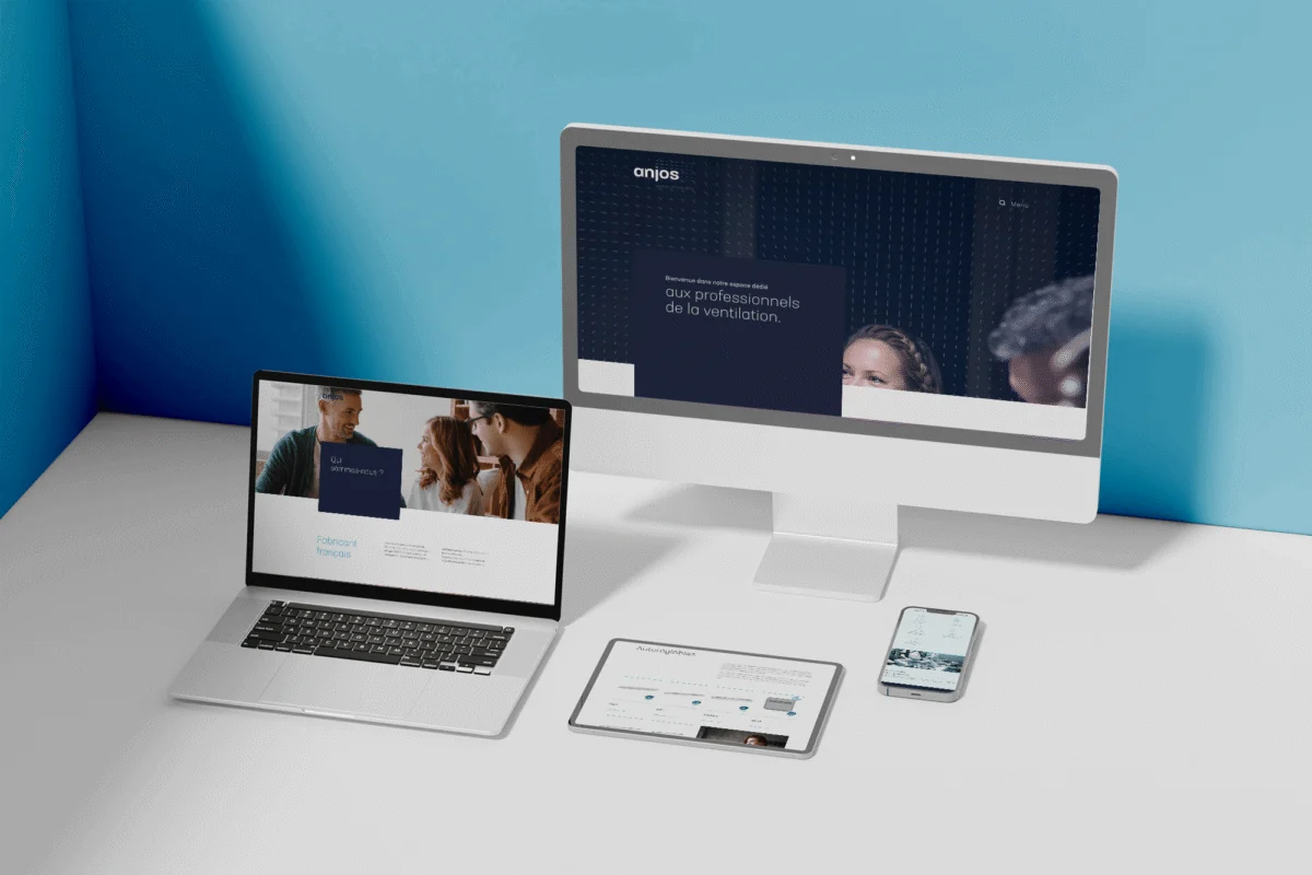 Creation Site Internet ANJOS Lyon