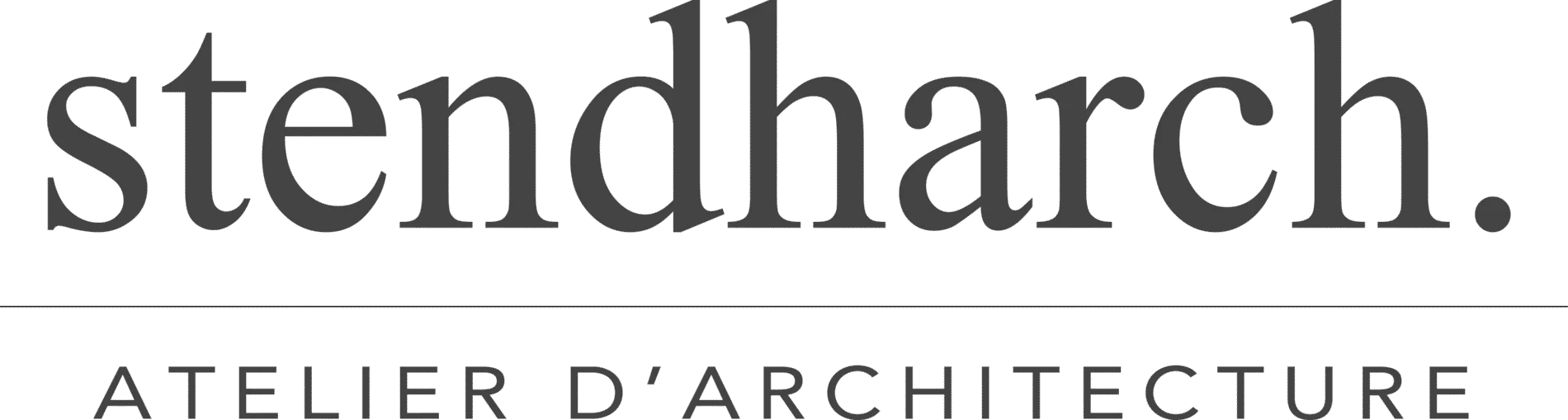 Logo Stendharch Creation Dun Site Web Pour Une Agence Darchitectes