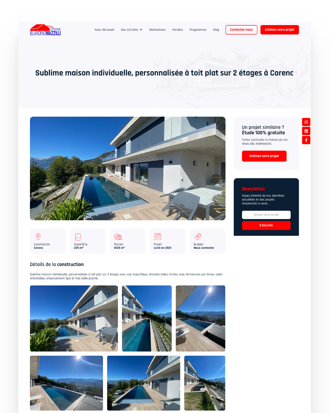 Site Internet Blandino Mazzilli 2