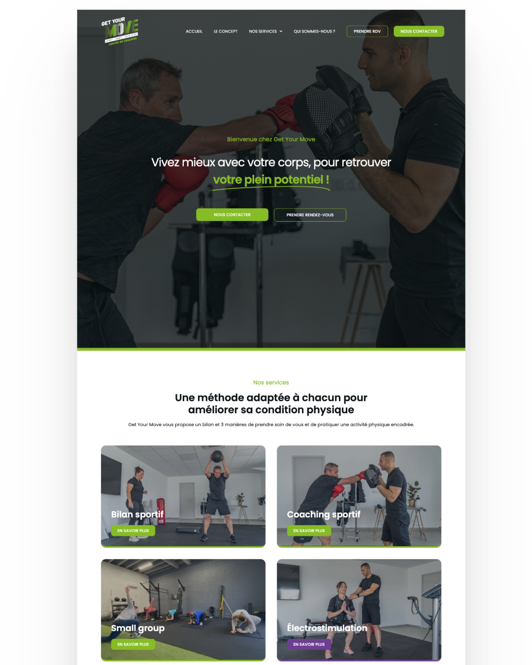 Site Internet Getyourmove Bourgoin 2