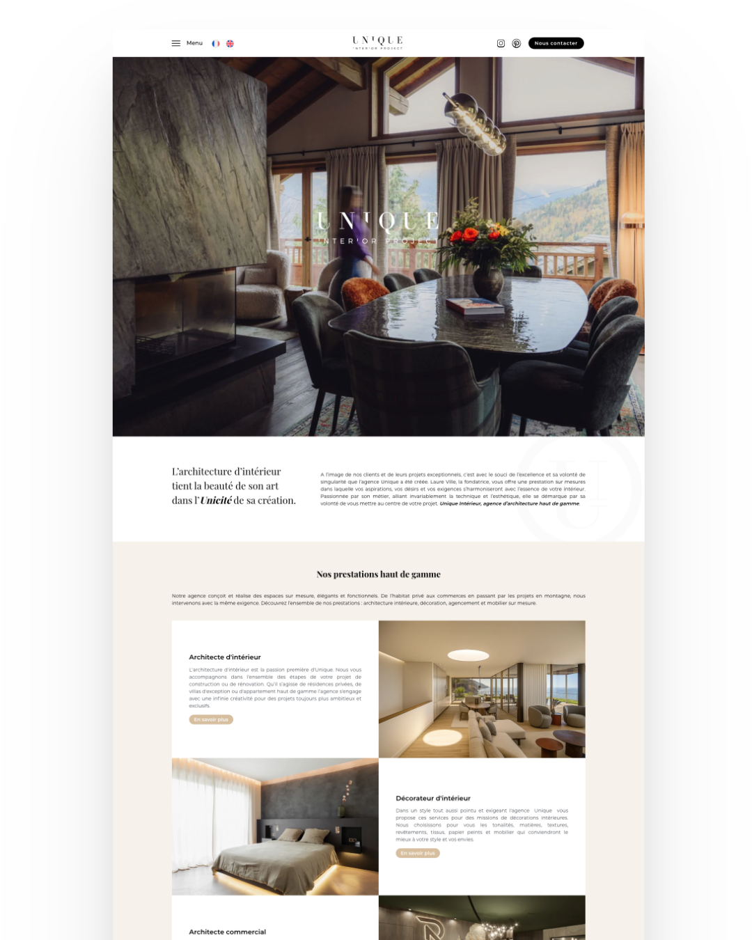 Site Internet Unique 4